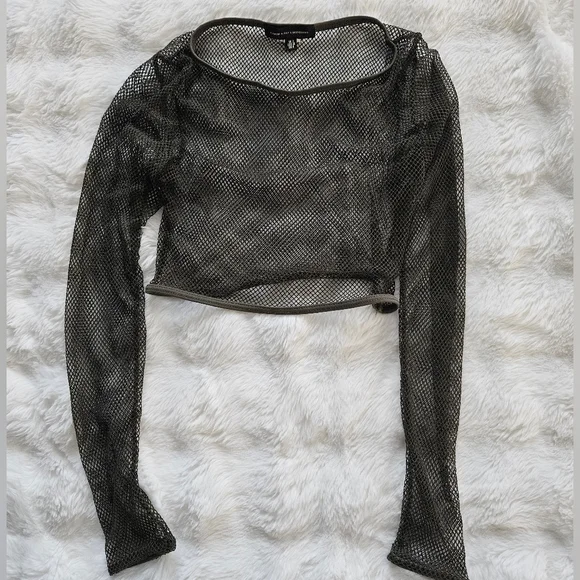 Fishnet Crop MISSGUIDED - Picture 5 of 6